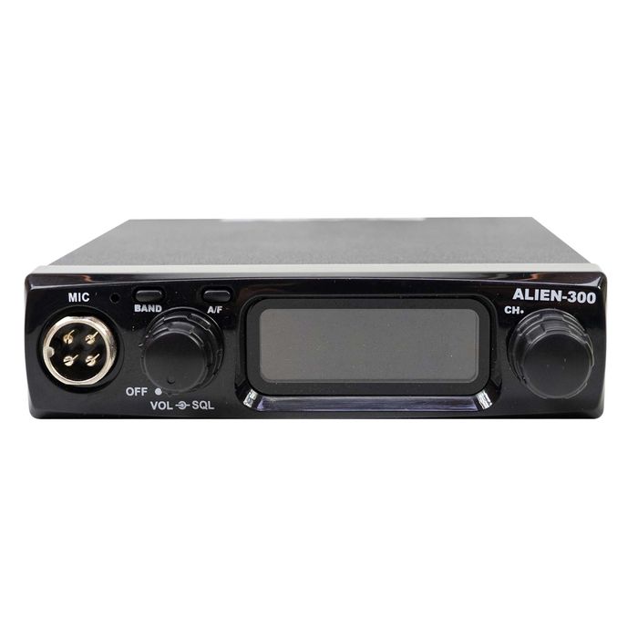 Statie radio CB Moonraker Alien-300 40CH, AM/FM, 4W, 12V, negru