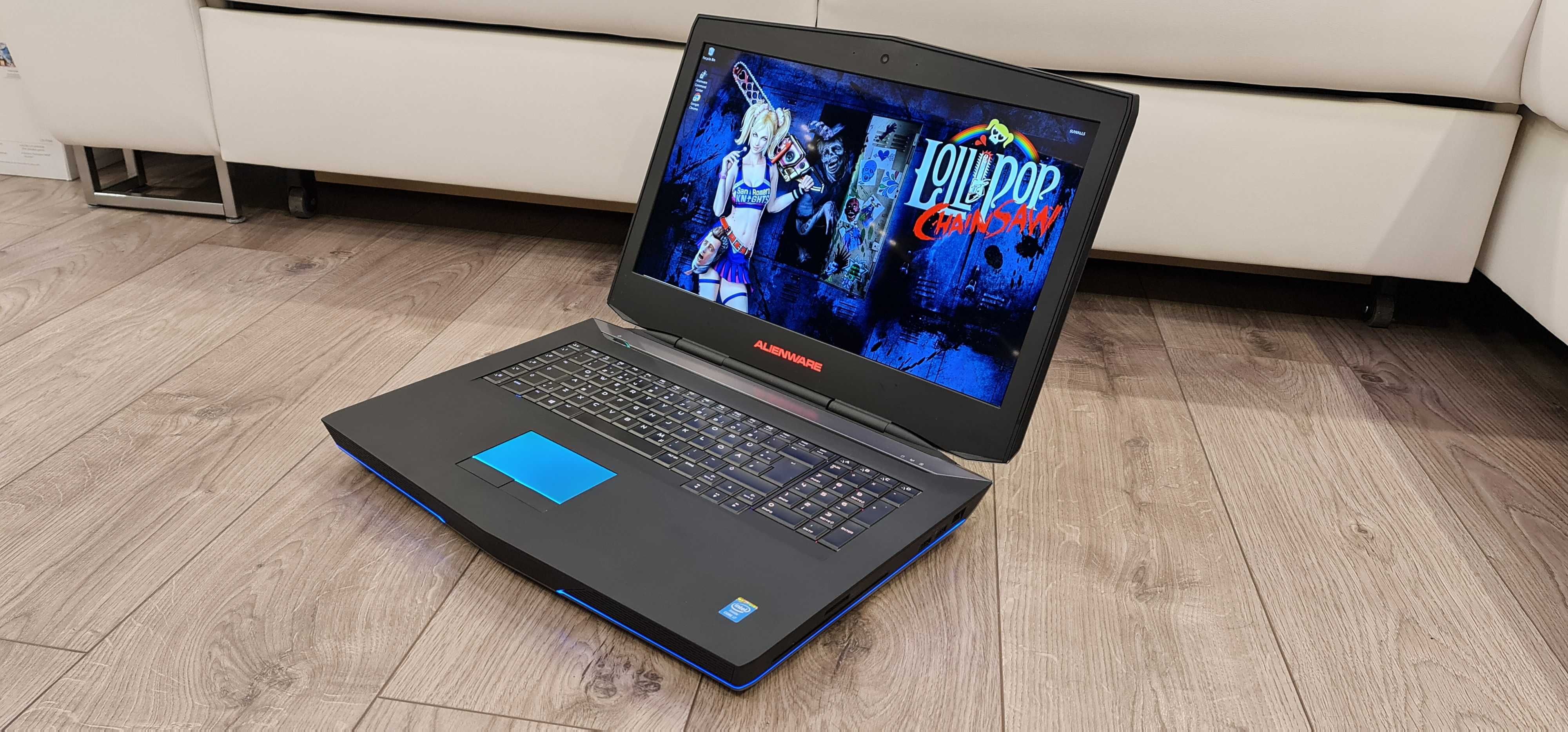 laptop gaming ALIENWARE ,intel core i7, ecran mare de 18,4", ram 32 gb