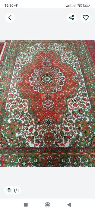 Ковер натуральный шерсть