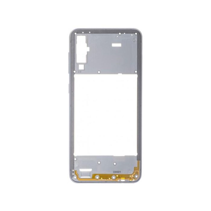 Carcasa Mijloc Samsung Galaxy A50 A505  Argintie