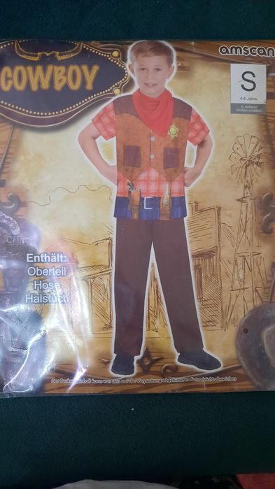 Costume  Halloween  copii- fete/baieti pirat, cawboy/ indian noi