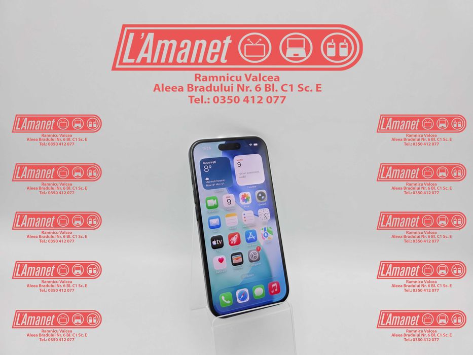 iPhone 16 Black 8 Gb Ram 128GB Neverlocked