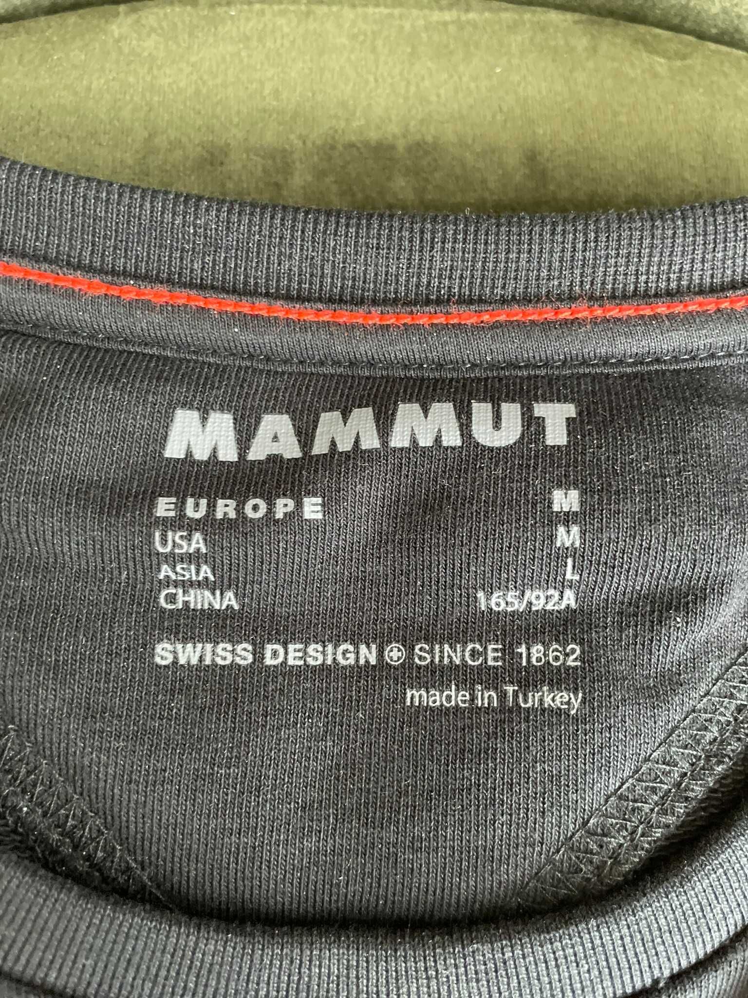 Дамска памучна блуза Mammut Core ML Crew, черна, размер М и XL