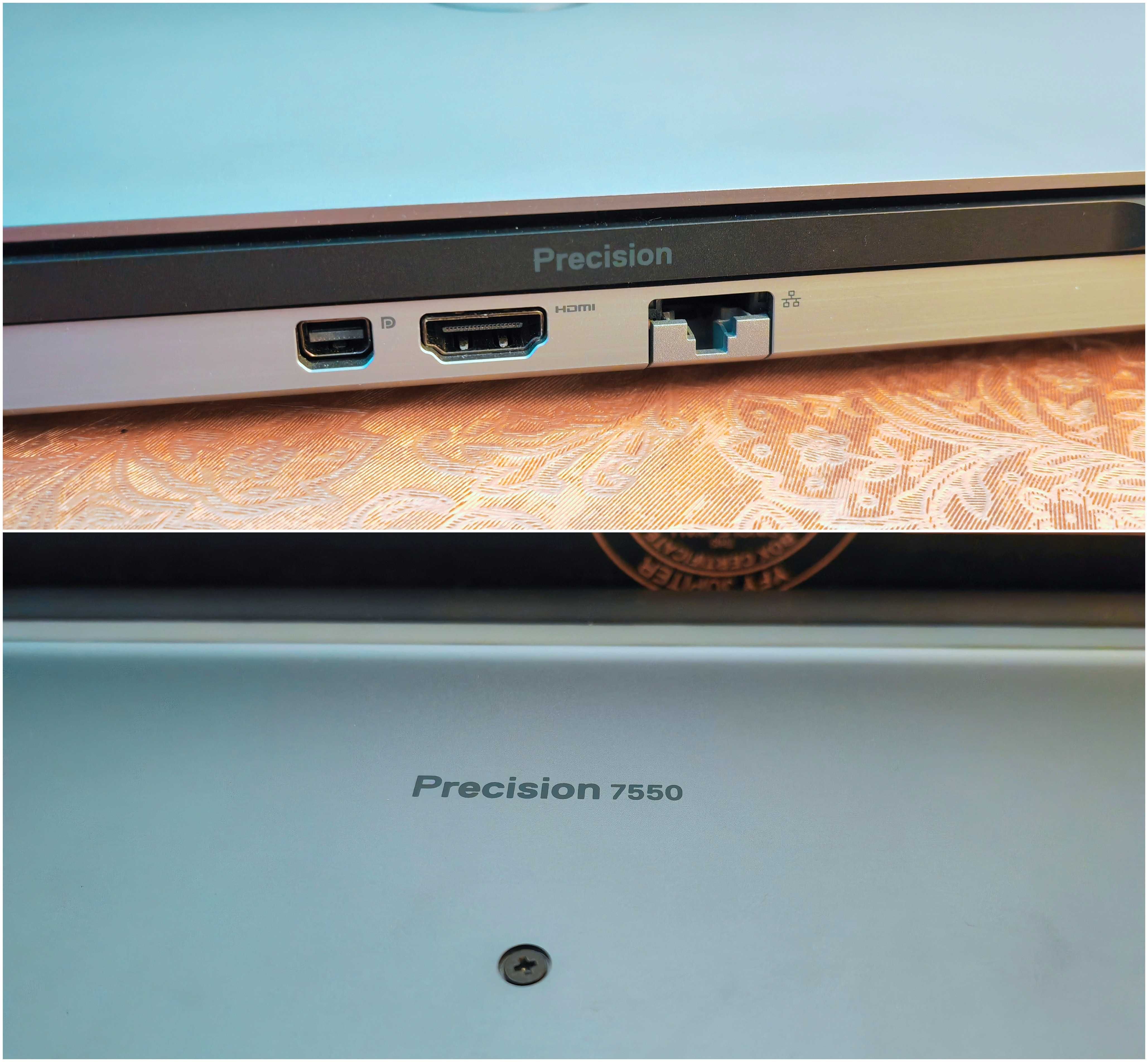 Precision 7550/Core i7-10850H/Quadro T2000/16 RAM/512 SSD/100% DCIP-3