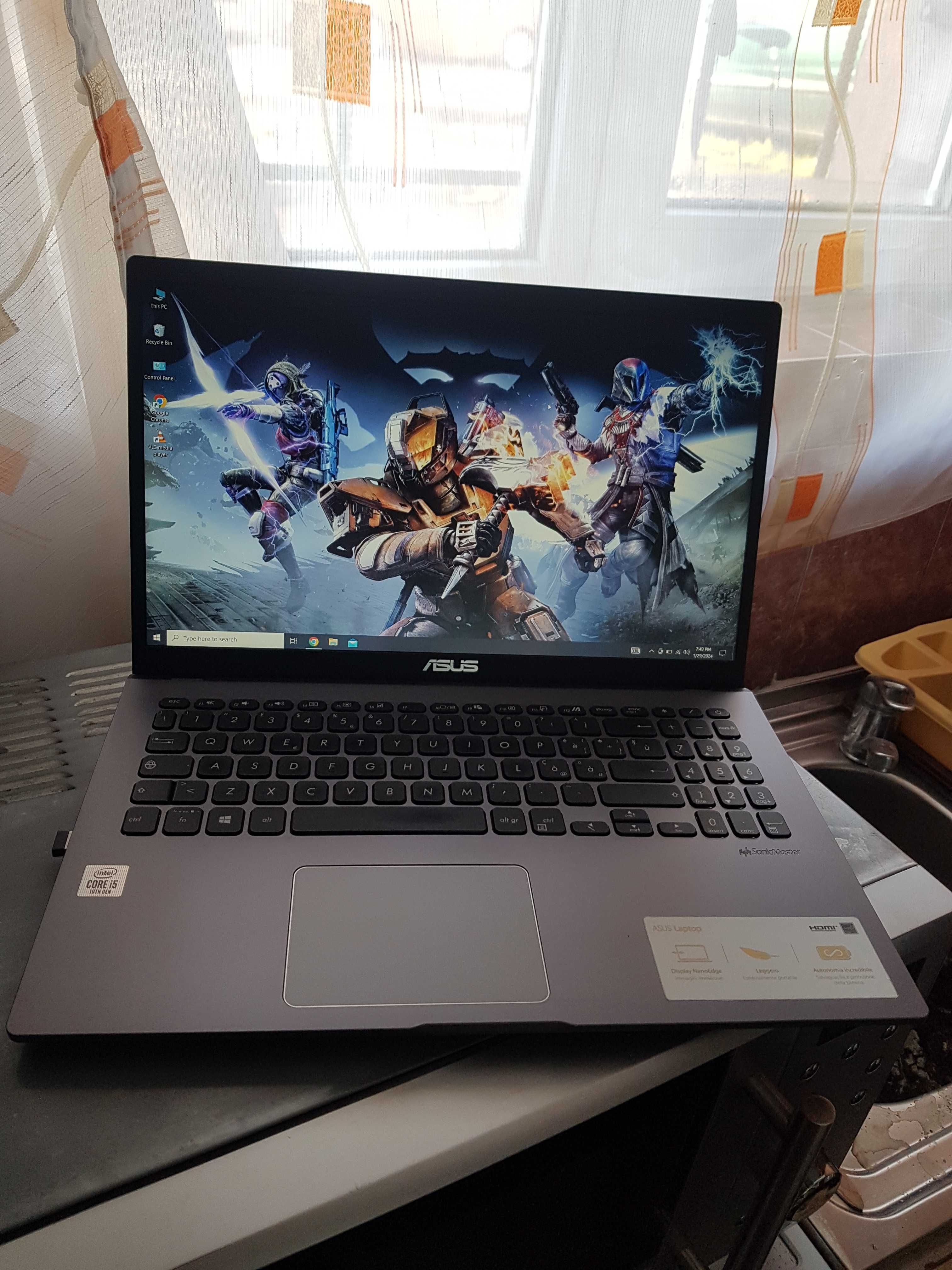 Laptop ASUS 15,6" FullHD Core i5/10th 8G.Ddr4 256G.SSD - SUPER PRET !