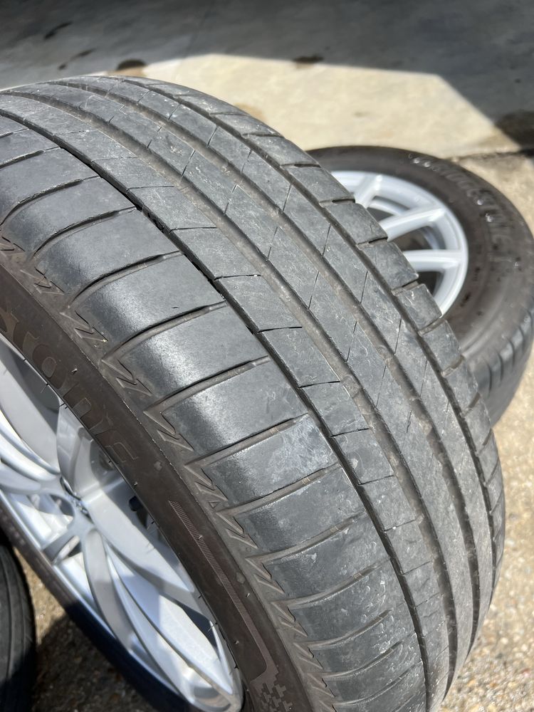 Set jante aliaj 5x112 Audi A6 C8 225/60/R17 anvelope vara 2020