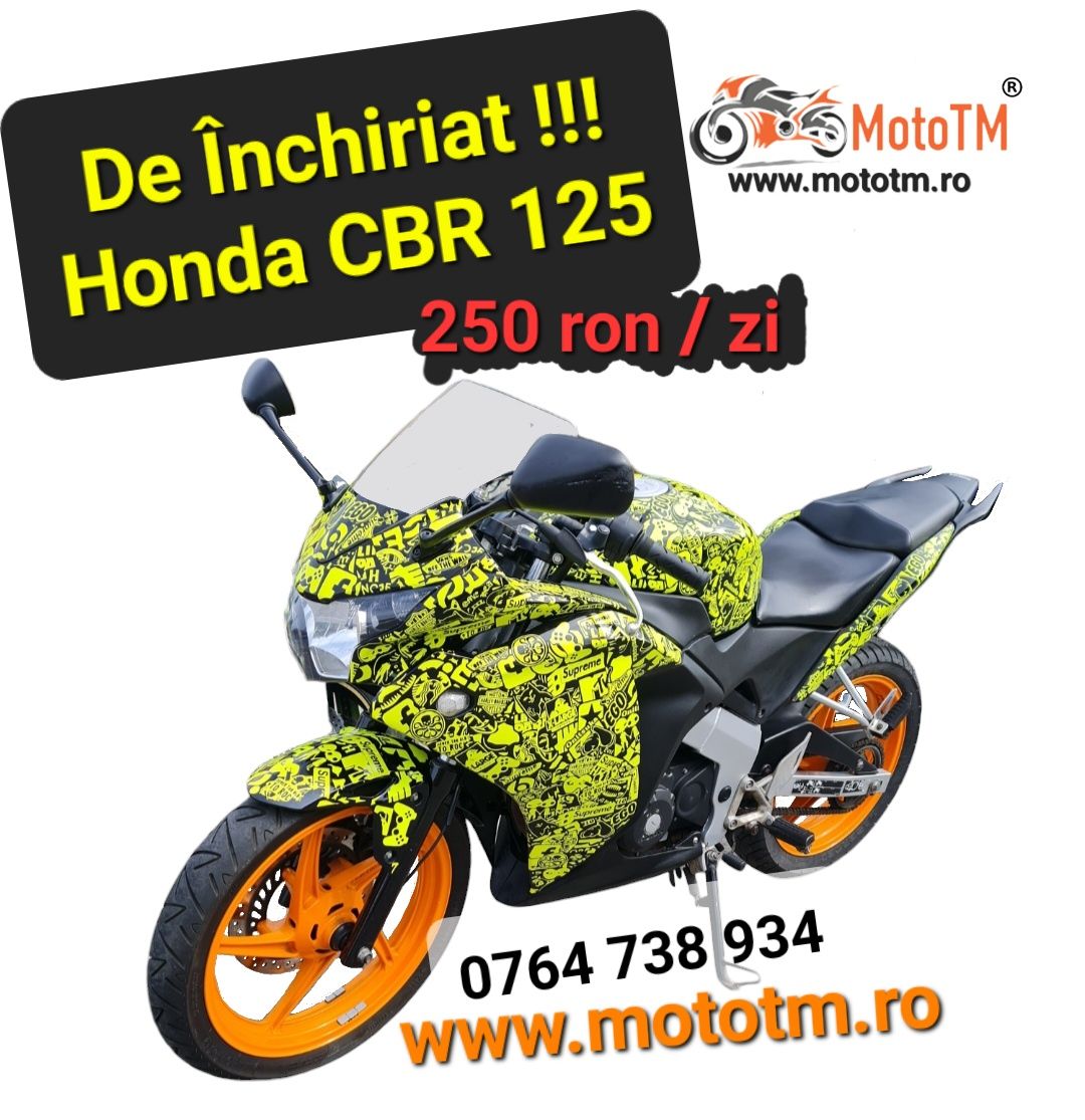 Închiriez Honda CBR 125