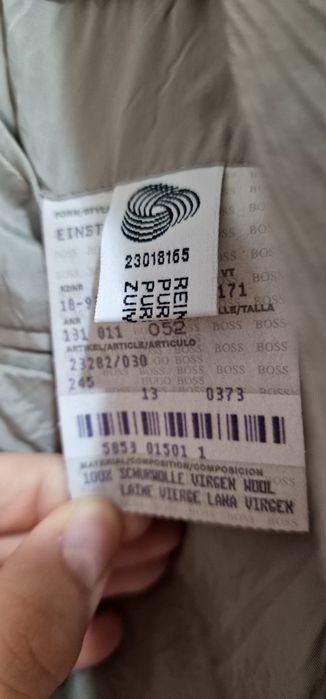 Sacou Hugo Boss.