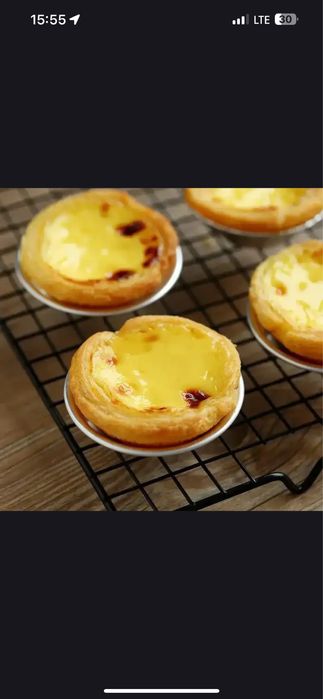 Паштель де ната формочки