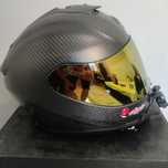 Каска  Scorpion exo 1400 carbon matt Размер М/ 4 визьора