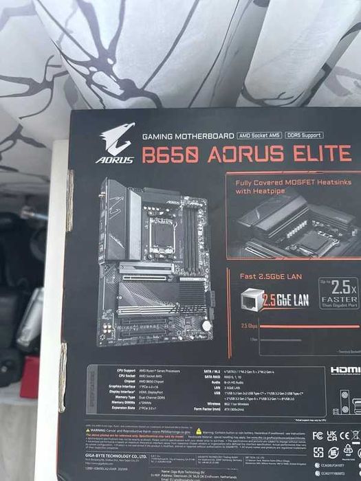 Placa de baza Gigabyte B650 AORUS Elite AX V2