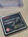 Card de memorie/CompactFlash FC-32MH Canon/Retro/Vintage/32 MB