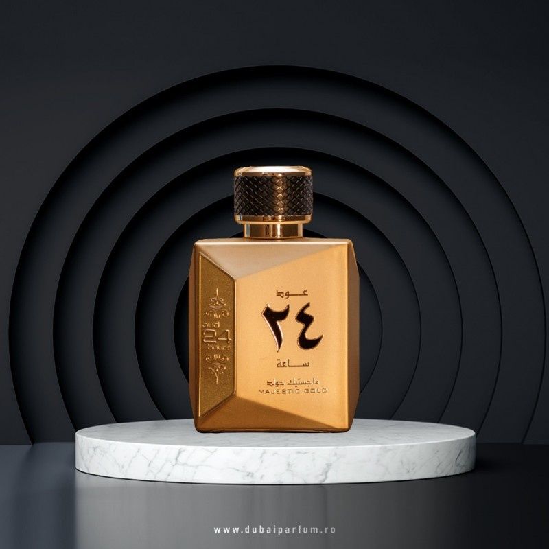 Apa de Parfum arabesc de lux Oud 24 Hours Majestic Gold unisex