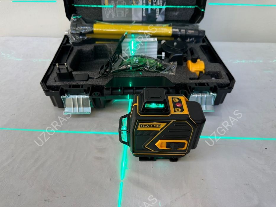 Бепул доставка 16 линия лазерный уровень нивелир 4D 360⁰ dewalt4/16