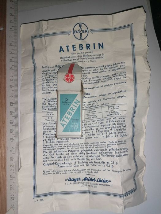 rare - cutii goale medicamente interbelice pt colectie bayer  anii 20