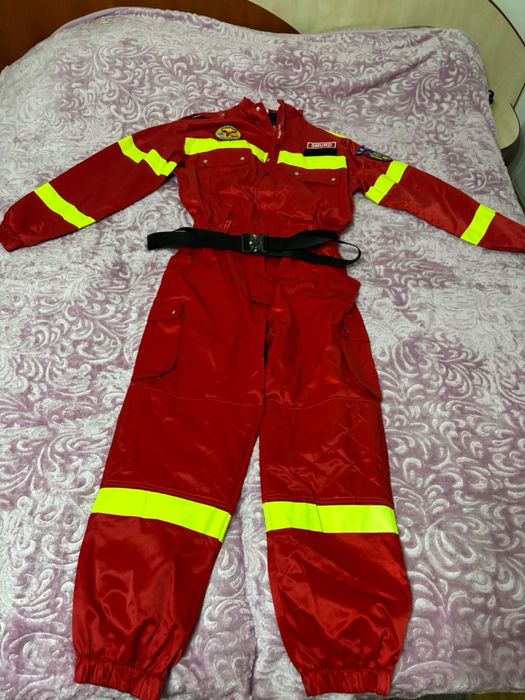 Combinezon SMURD+Tricou voluntar – mărimea 2XL – absolut NEPURTAT