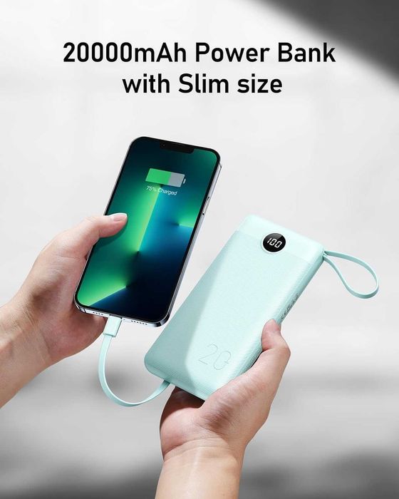 Baterie externa VeekTomx,20000mah,usb C,afisaj led,sigilat