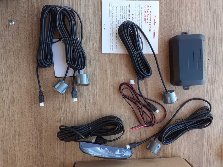 Senzori de parcare afisaj digital