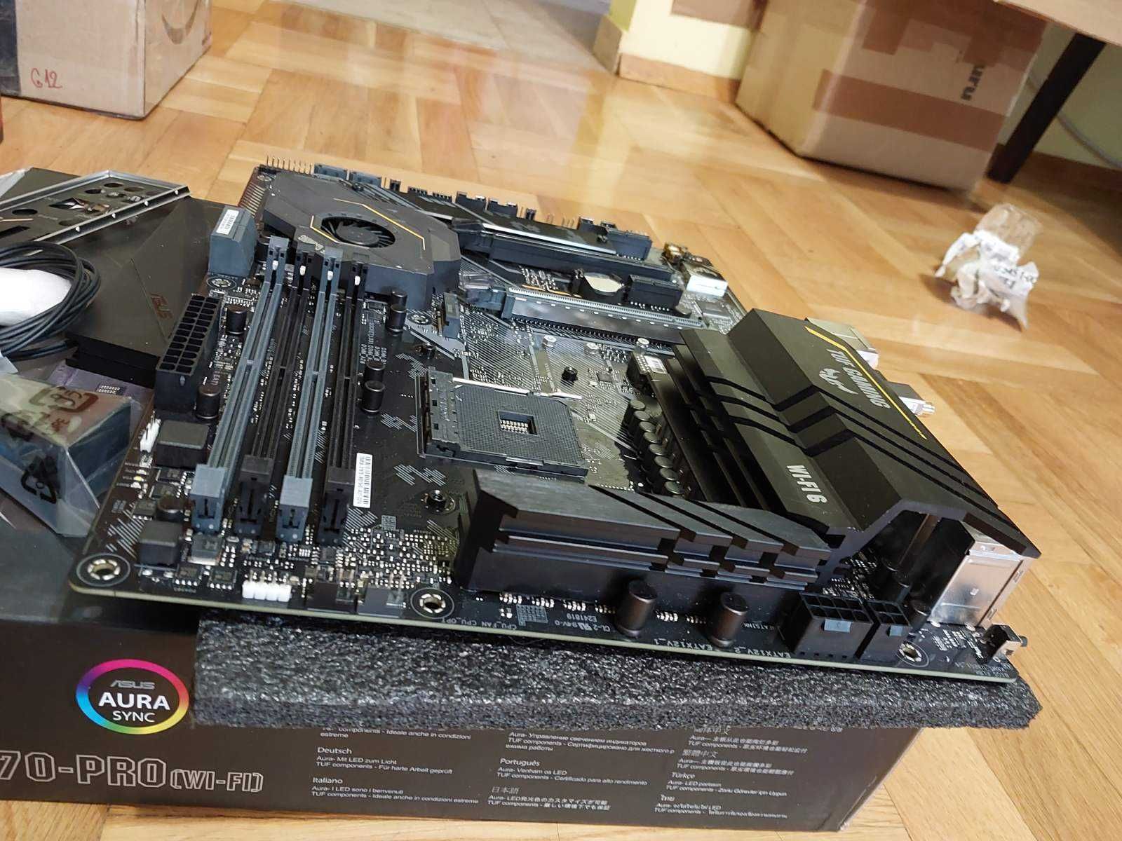 AMD Ryzen 5 5600X + Asus TUF Gaming X570-PRO Wi-Fi