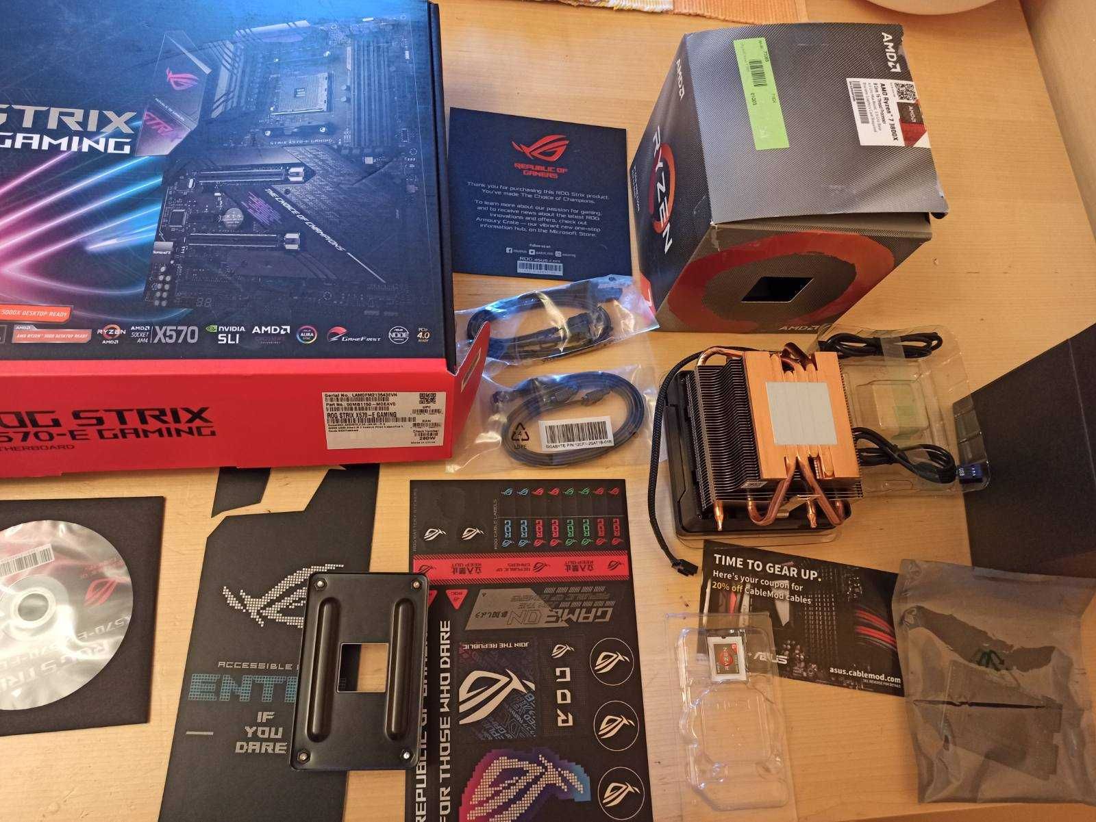 Asus Rog Strix x570 gaming-e + Ryzen 5800x (bundle)