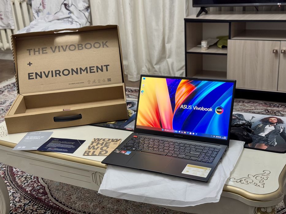 OLED 2K| Asus VivoBook / Ryzen 7/Озу:16/SSD:1000GB