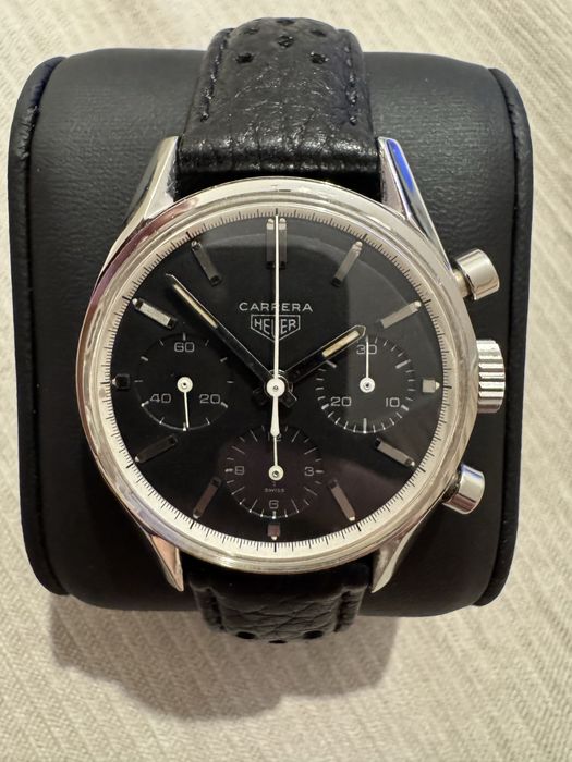 Ceas HEUER Carrera 2447N - 1964 (schimb cu Omega Zenith IWC)