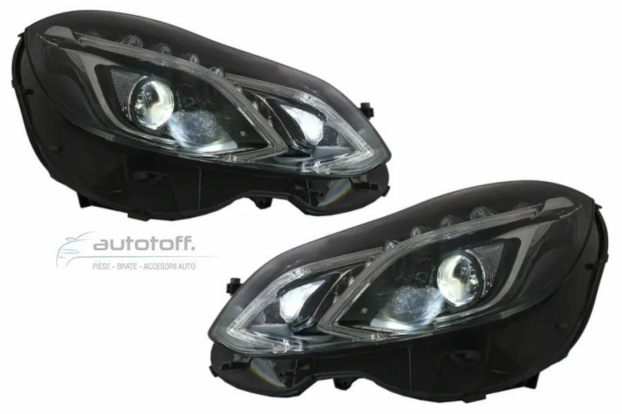 Faruri LED Xenon compatibile cu Mercedes E-Class W212 (2013-2016) Facelift Design