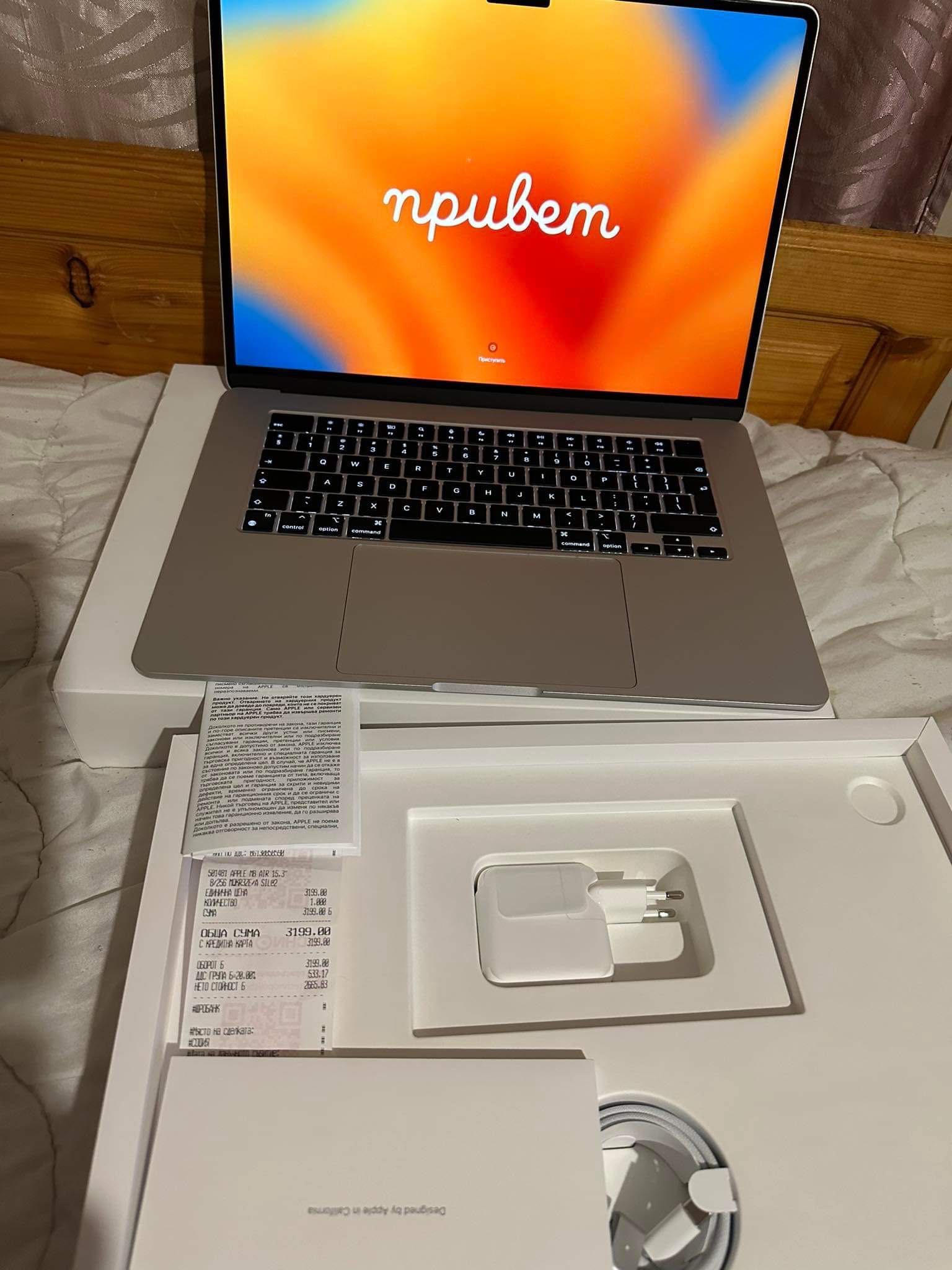 MacBook Air М2 , 256gb, 15inch