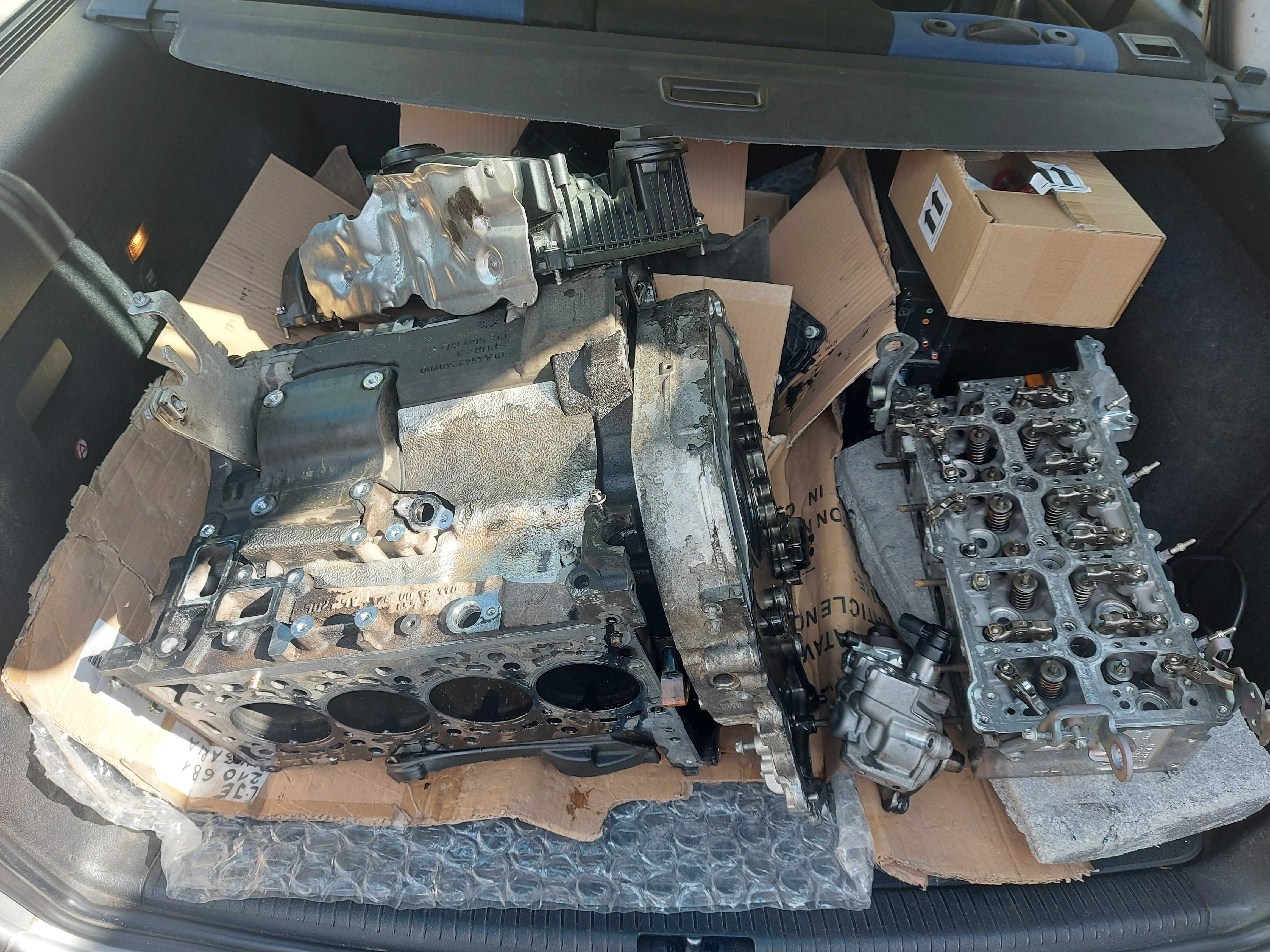 Глава Mercedes 654 на части