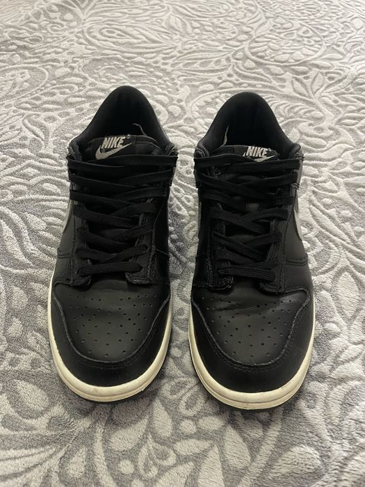 Nike dunk low black/silver 39