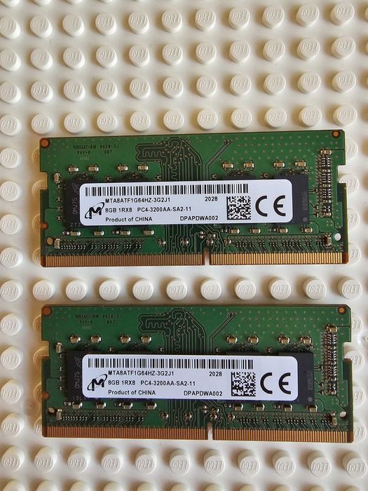 Kit RAM laptop DDR4 Micron 16GB (2x8GB) SO-DIMM 3200MHz – nefolosite