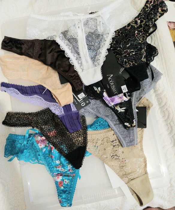 Chiloți tanga vintage outlet S/M/L/XL minim 20 buc