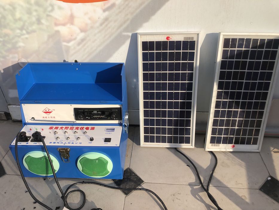 Солнечный аккумулятор и движок