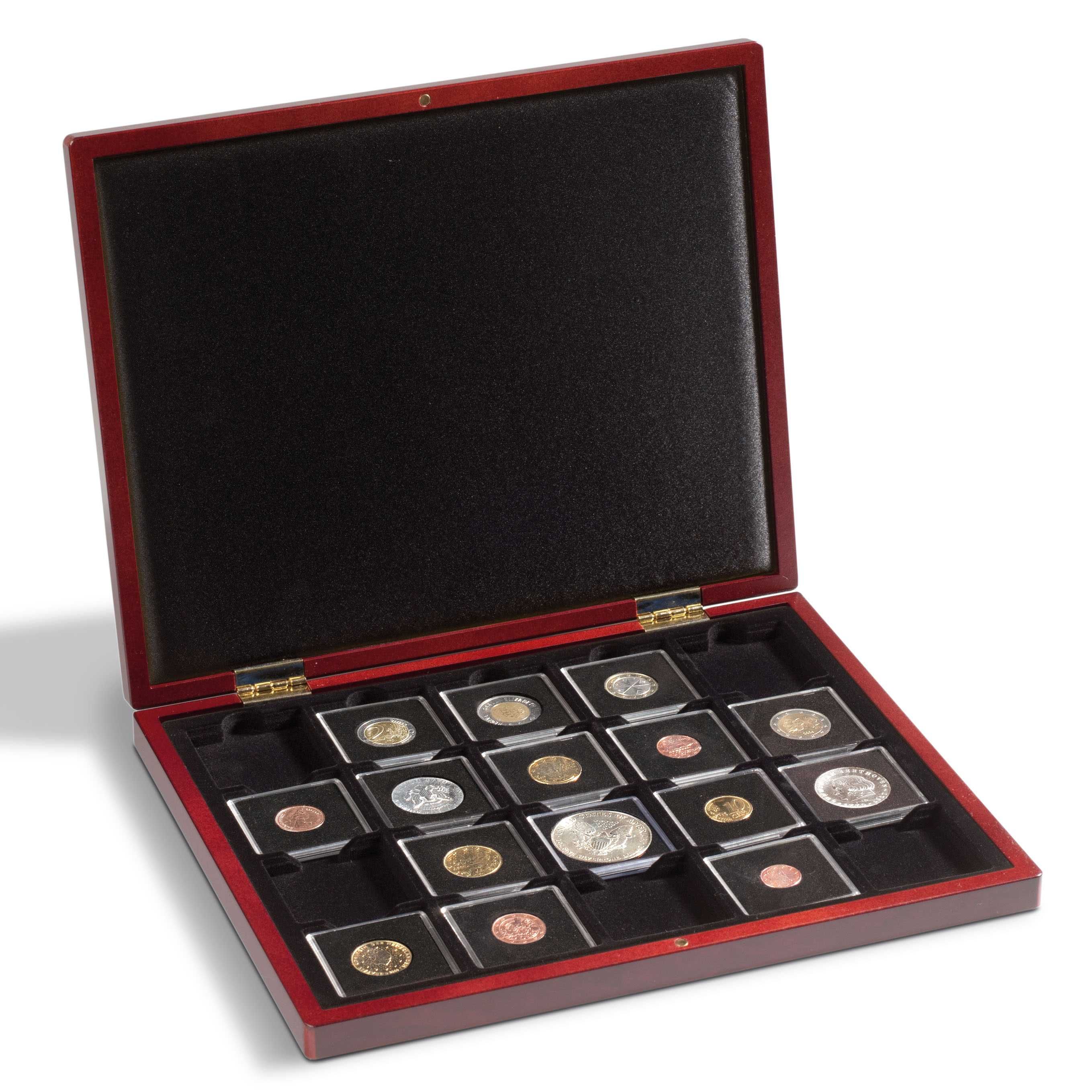 луксозни кутии за съхранение и презентиране на монети VOLTERRA