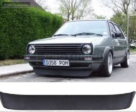 Спойлер VW Golf 2 Предна броня Тънка Голям Нож Нов VW Golf 2