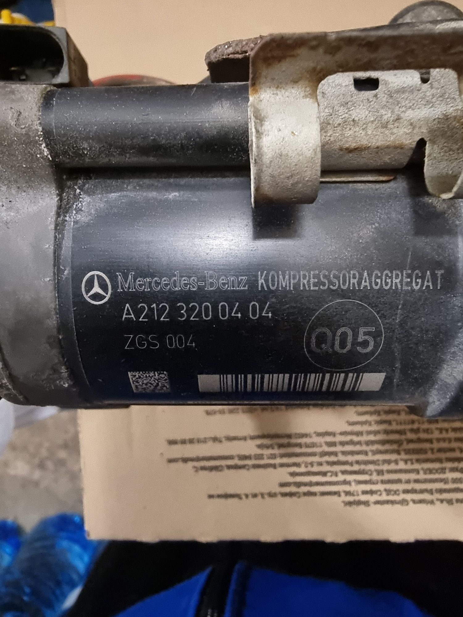 Мерцедес w212 въздушно окочване