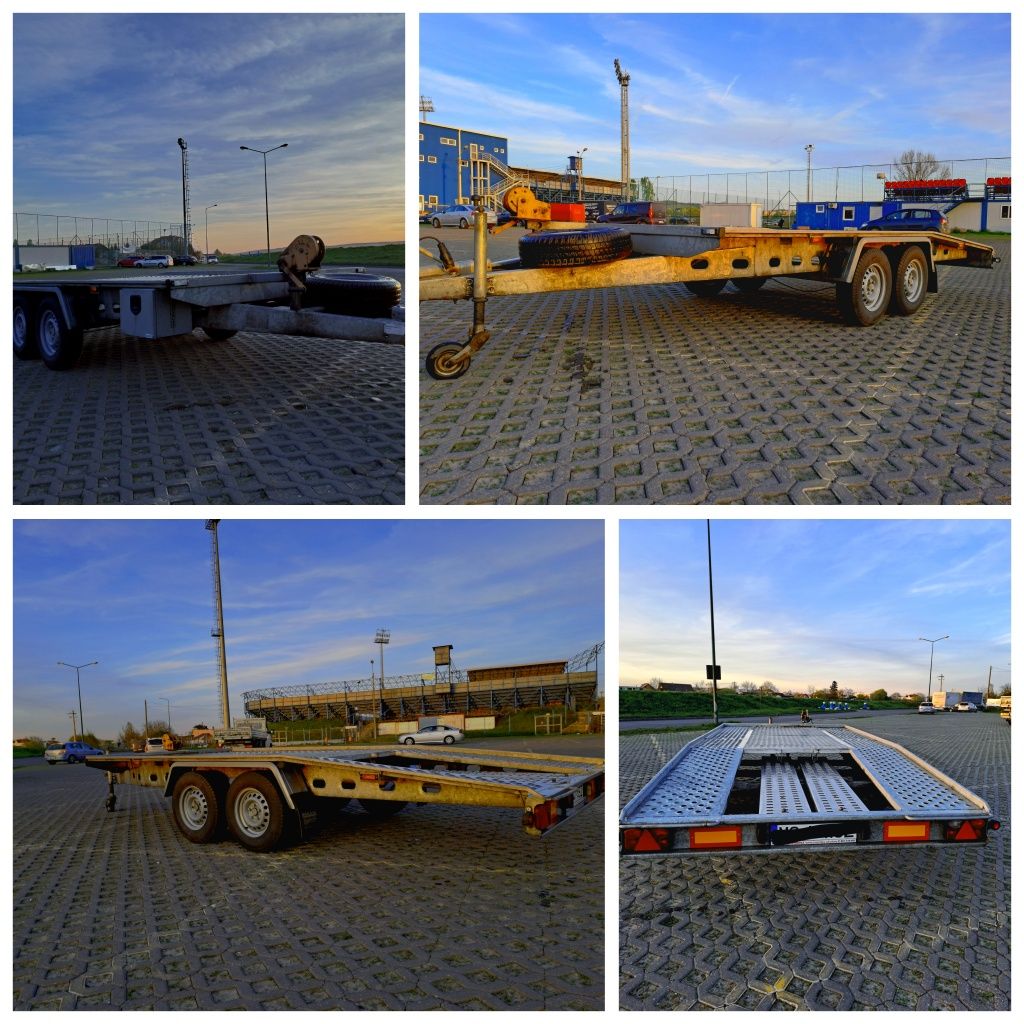 Platforma remorca trailer  Gala syriusz auto 4.5 m