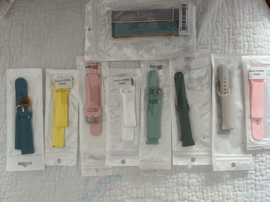 20 mm каишки за часовник - samsung galaxy, huawei watch