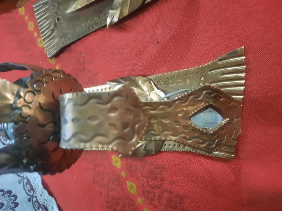 Ръчно кован меден аплик,аплици