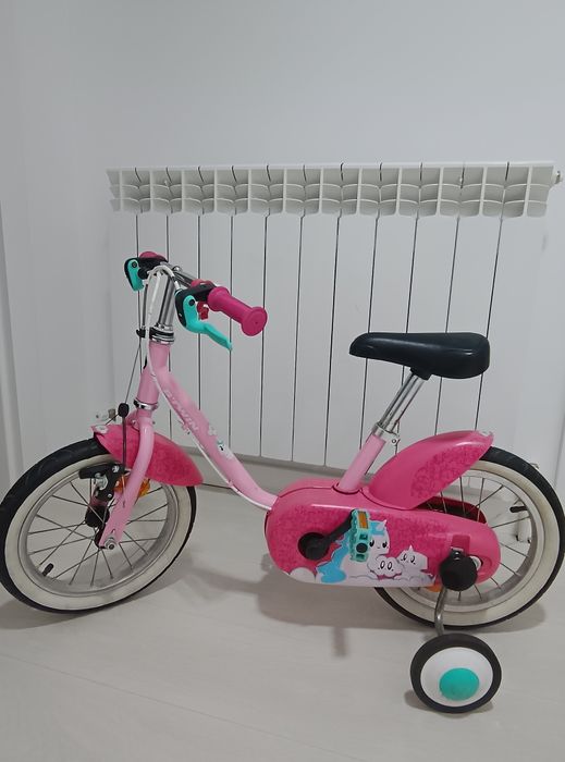 Bicicleta 14 inch btwin unicorn