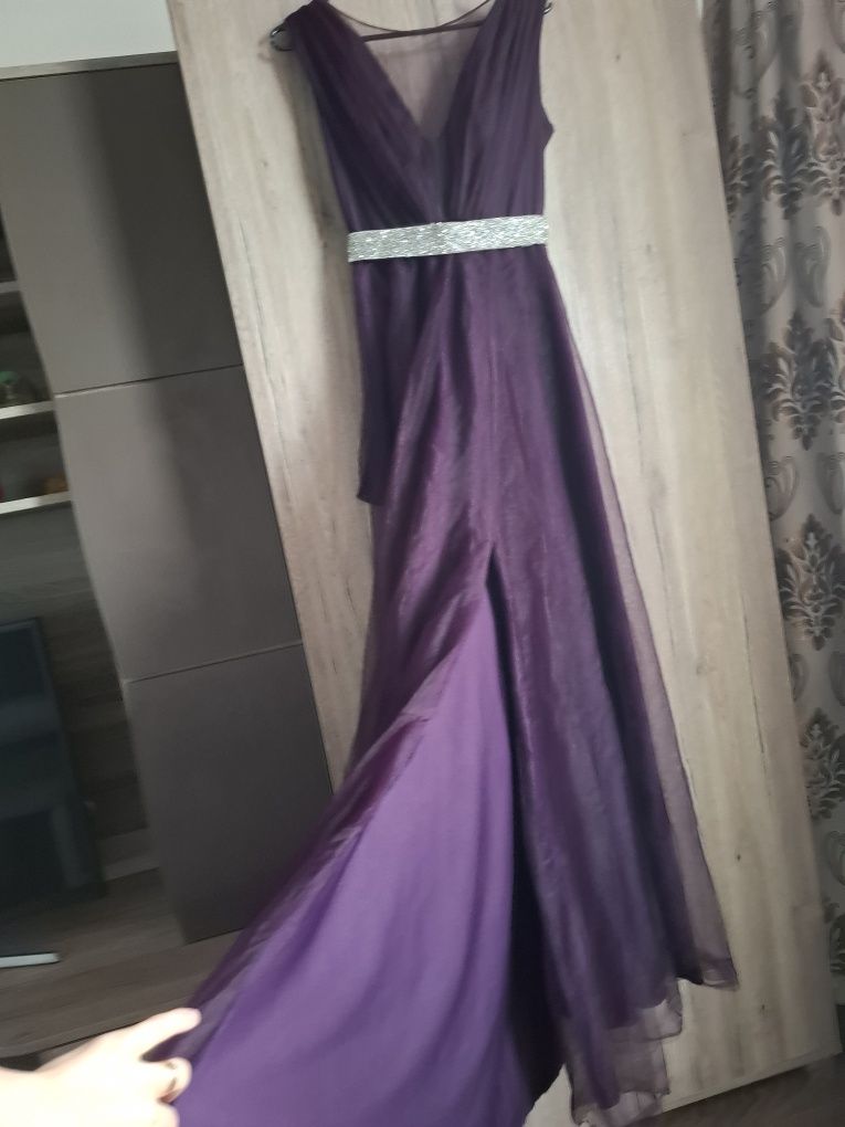 Rochie lungă cu tull - mărimea M