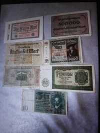 Bancnote marci Germania vechi.Lot nr.4.