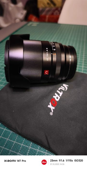 Обектив Viltrox 13mm F/1.4 STM за Sony E mount - като нов