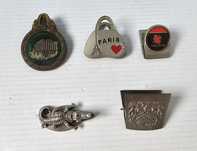 Set clipsuri/cleme/agrafe turistice, metalice pentru pungi, bancnote