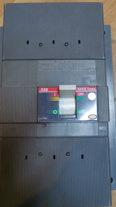 Întrerupător-usol automat ABB 125A 4 poli -clema distribuție