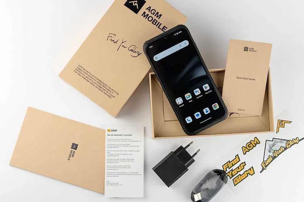 AGM H6 16GB RAM 256GB ROM с IP68/IP69K MIL-STD-810G защита