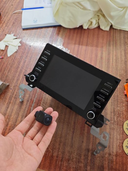 Оригинал Toyota Магнитола с камерой заднего вида