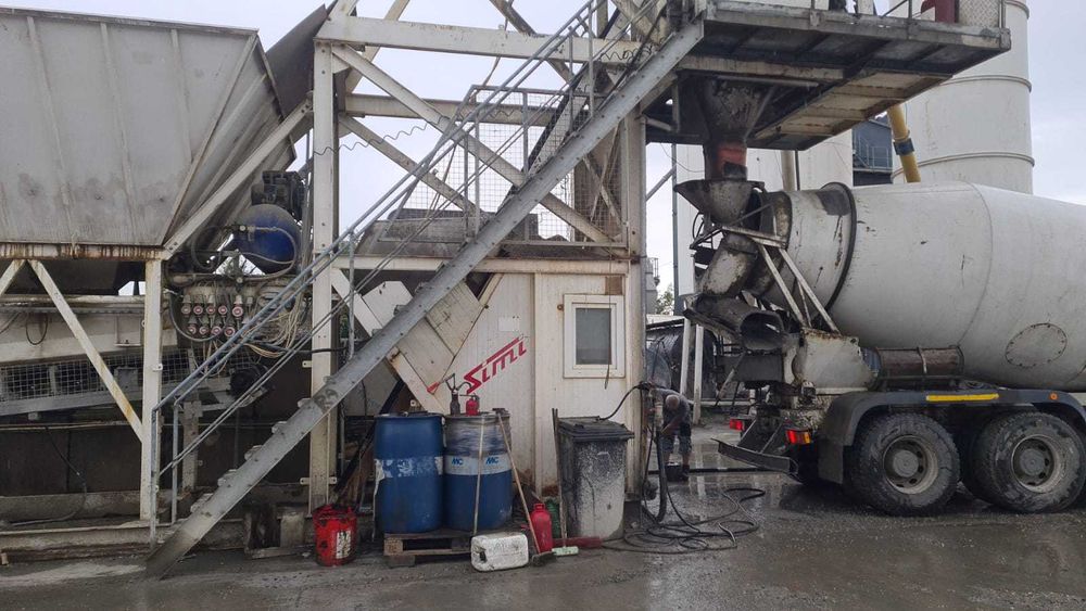 Statie de betoane mobila SIMI bsa60 twinshaft second hand