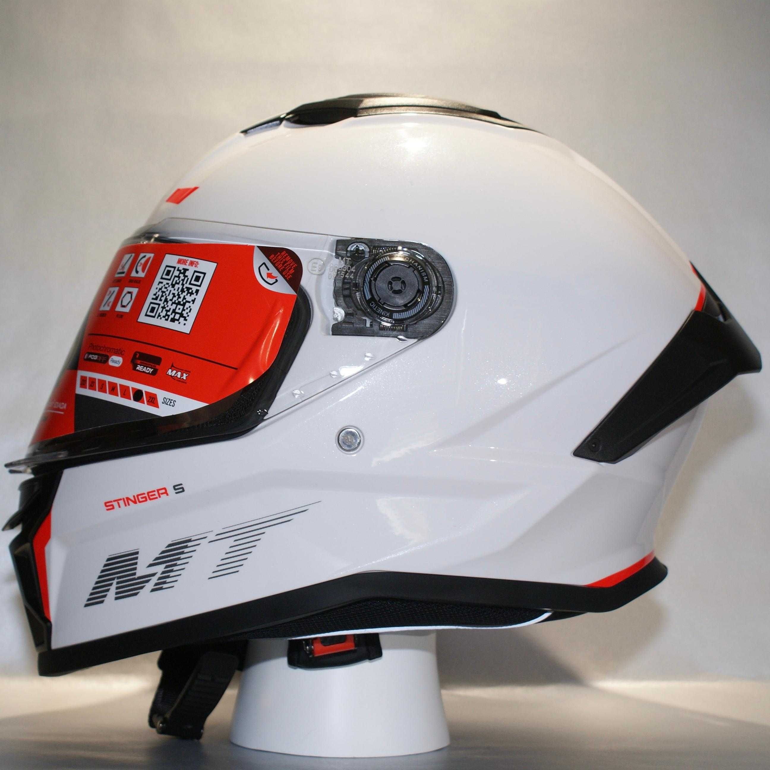 /ПРОМОЦИЯ/ Чисто нова каска за мотор MT Helmerts Stinger 2 размер XL