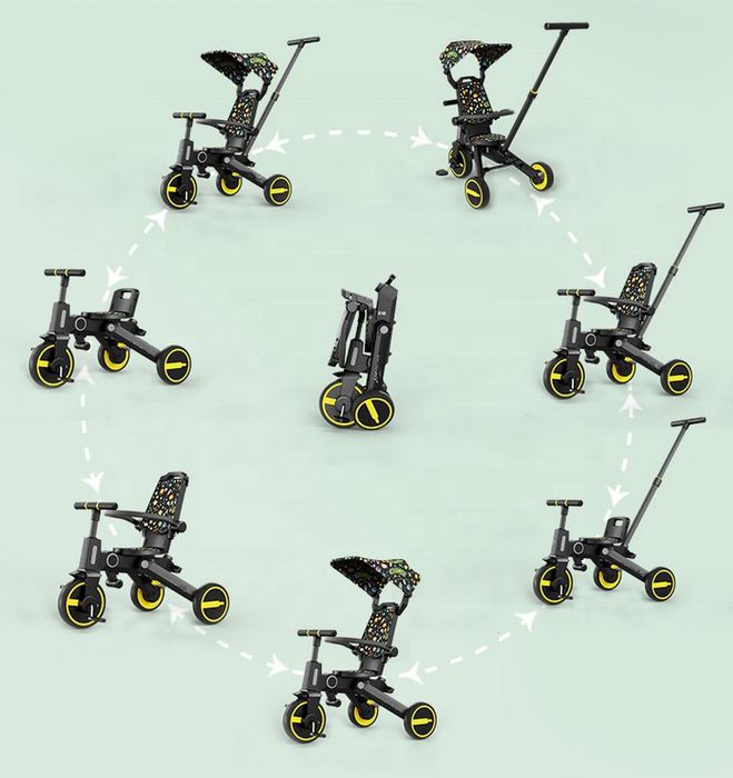 Продам трёхколёсный складной велосипед Teknum